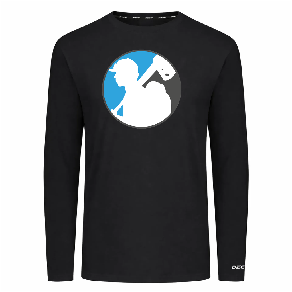 Decker Adult Tri-Blend T-Shirt - Long Sleeve