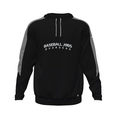[CUS-DFW-HOOD-FLC-LSL-BLK-YS-LOGO1] Hoodie (Black, Youth S, Logo 1)