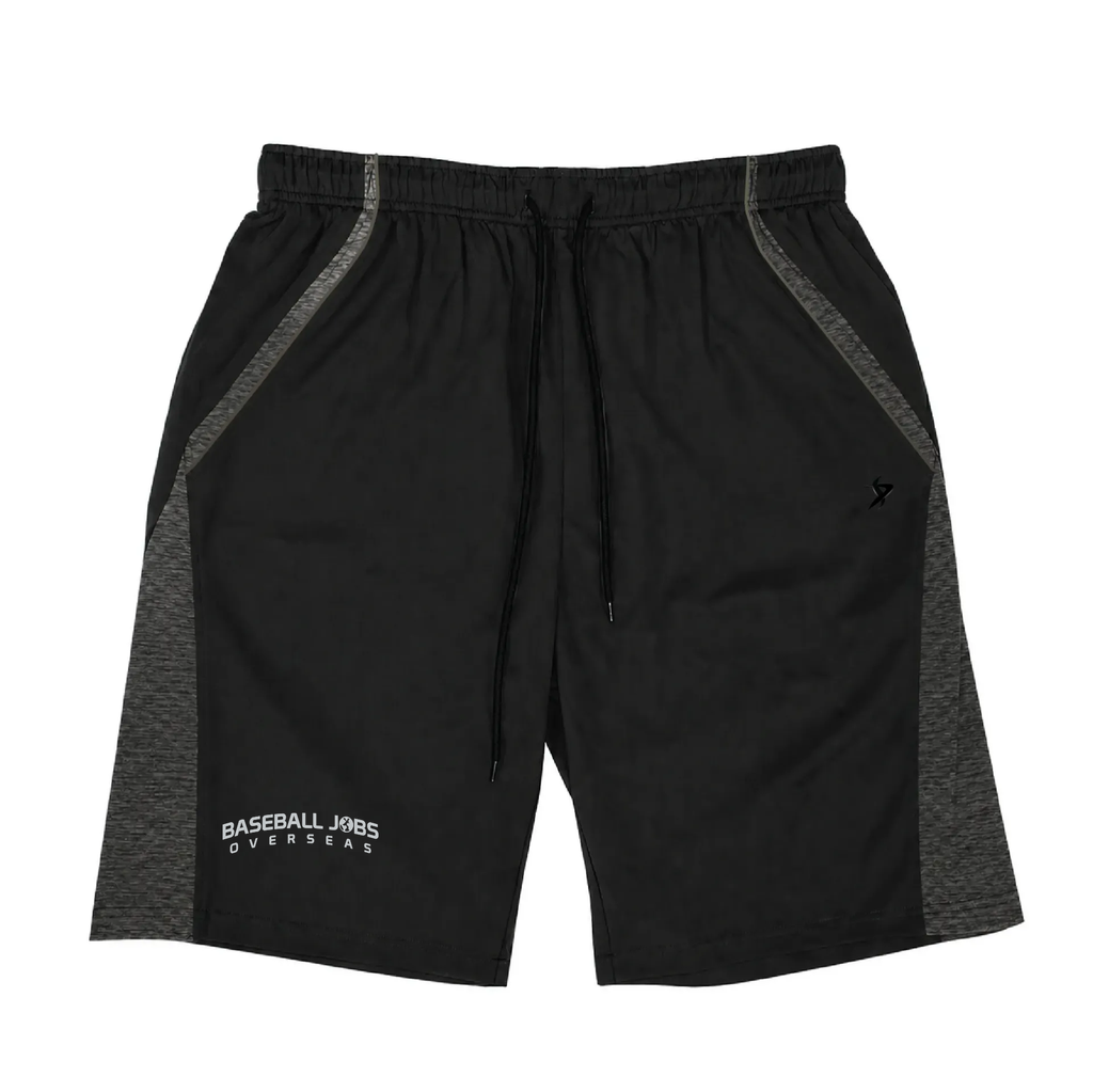 [DFW-SHOR-PER-ANG-BLK-YXS-LOGO1] Decker Shorts (Angle Shorts) (Black, Youth XS, Logo 1)